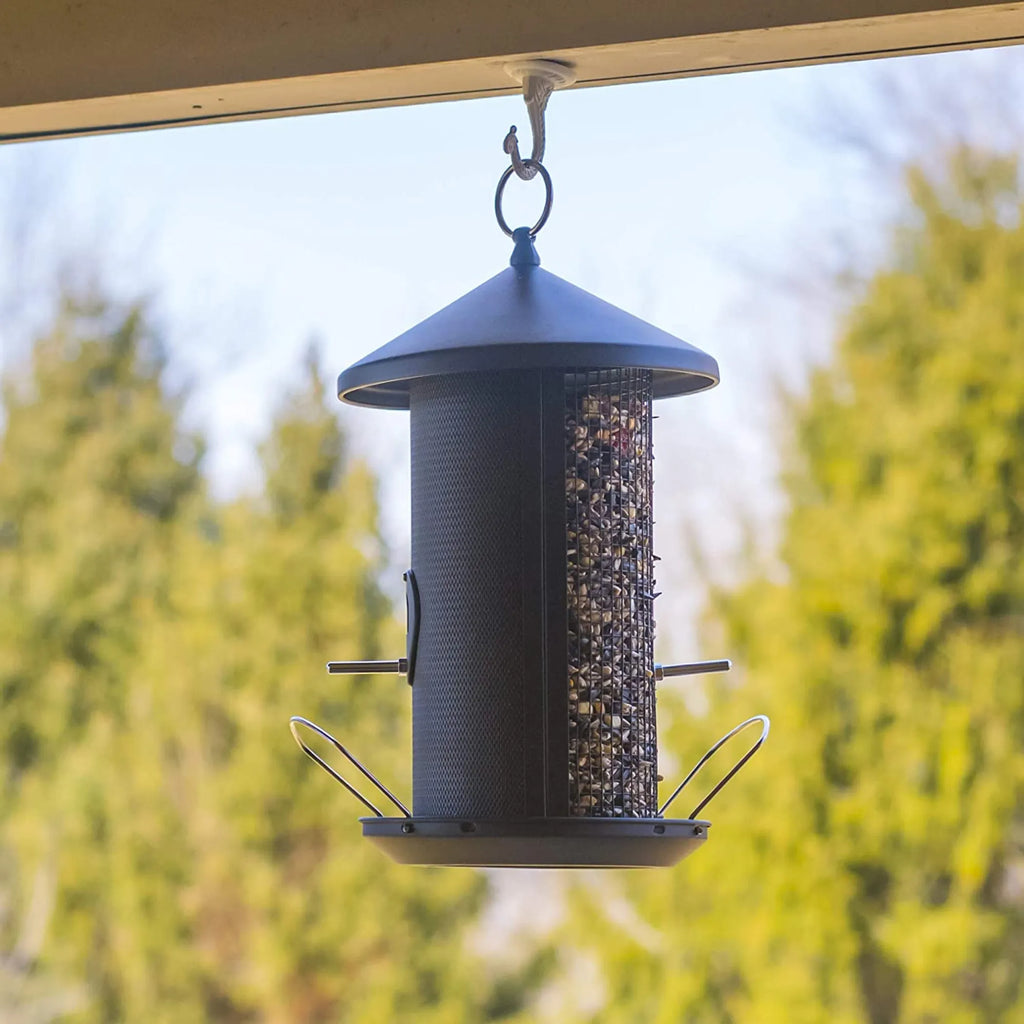 BirdFeeder Metal Dual Nut and Seed