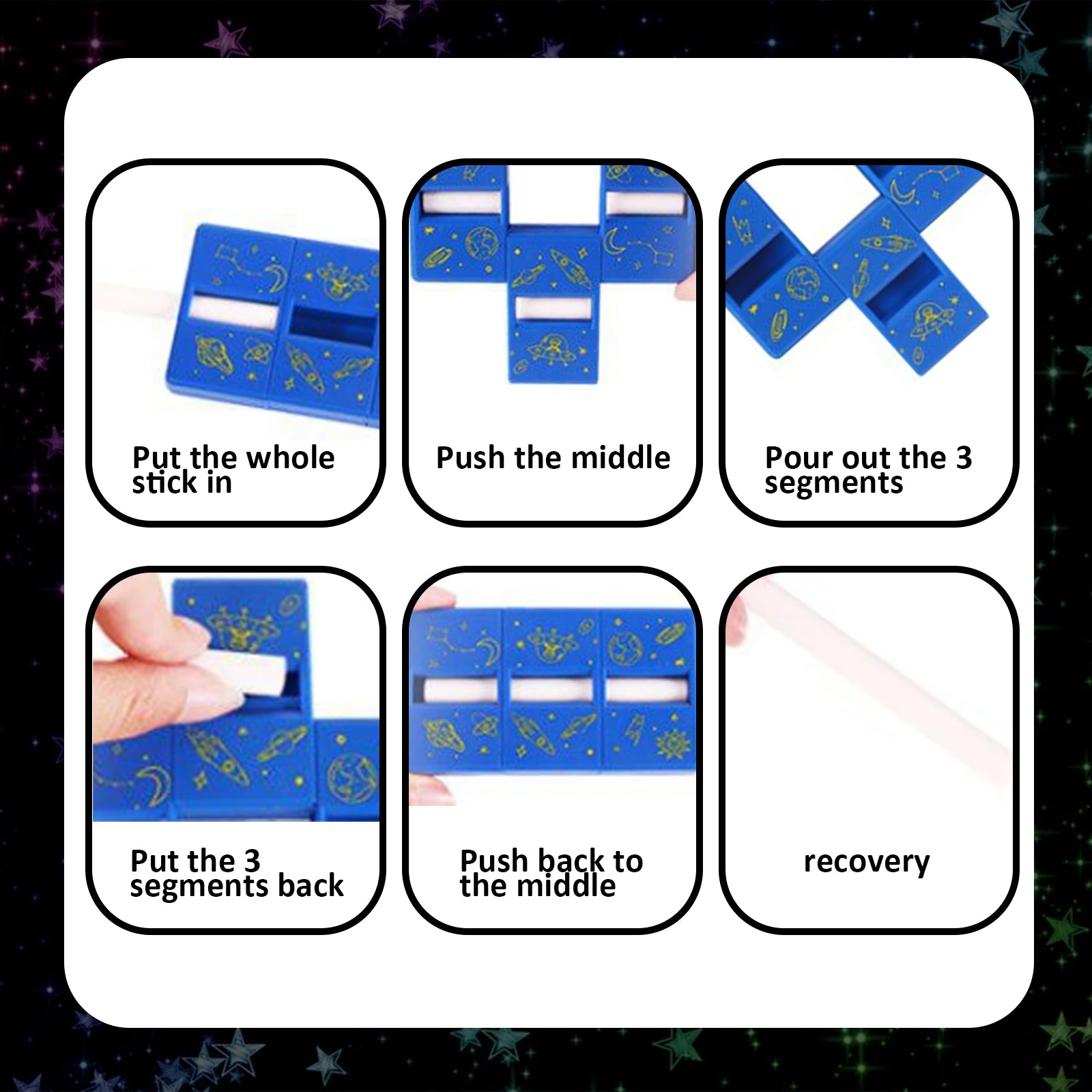 Magic Decompression Blind Box Christmas Spirit Gift Magic Props Blind Box Magic Toys Fun Blind Box